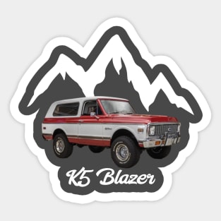 K5 BLAZER T-SHIRT Sticker